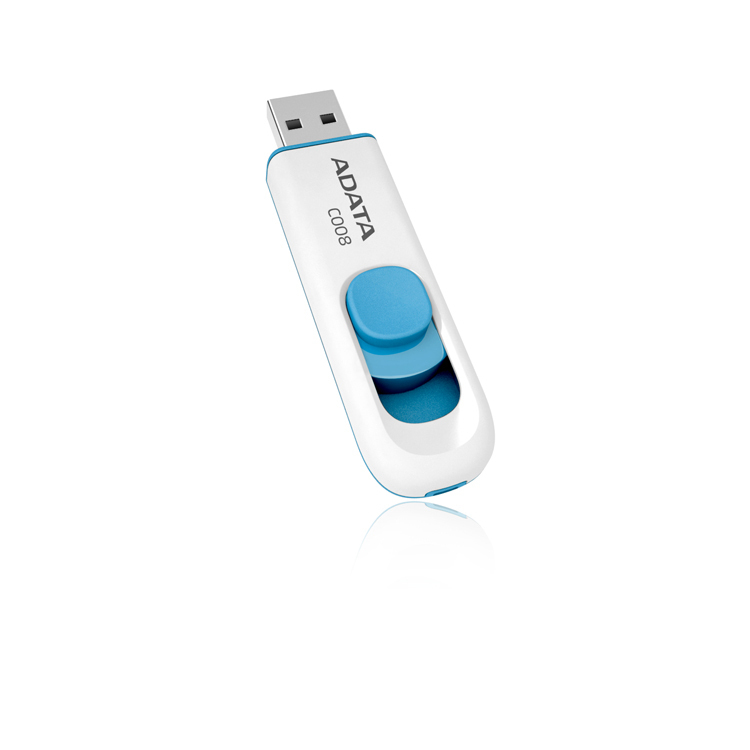 ADATA 32GB C008 unidad flash USB USB tipo A 2.0 Azul, Blanco