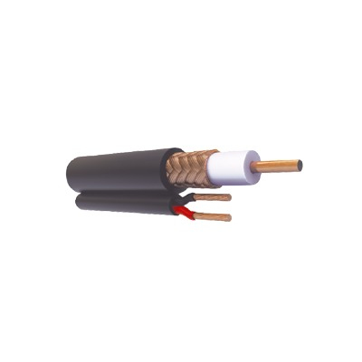 Viakon RG-59-V-CCA cable coaxial RG-59 Siam 305 m Negro