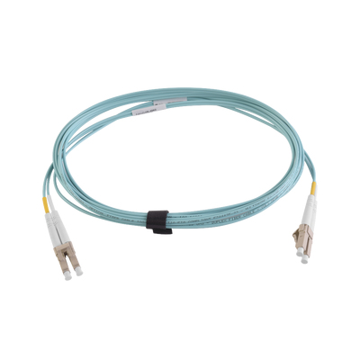 Siemon 2-F JUMPER 2MT 50/125LC TO LC DUPLEX LASER FIBERAQUA cable InfiniBand y de fibra óptica 3 m Color aguamarina