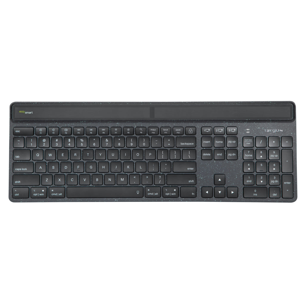 Targus Energy Harvesting EcoSmart teclado Oficina Bluetooth Negro