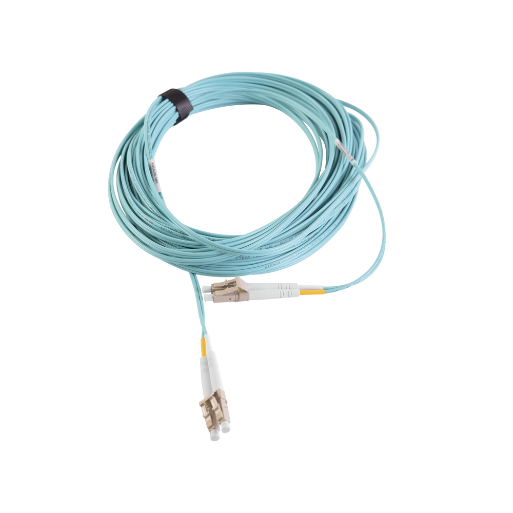 Siemon FJ2-LCLC5L-15AQ cable InfiniBand y de fibra óptica 15 m LC OFNR Azul