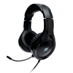 Vorago HS-501 audífono y auriculare Auriculares Alámbrico Diadema Juego Negro