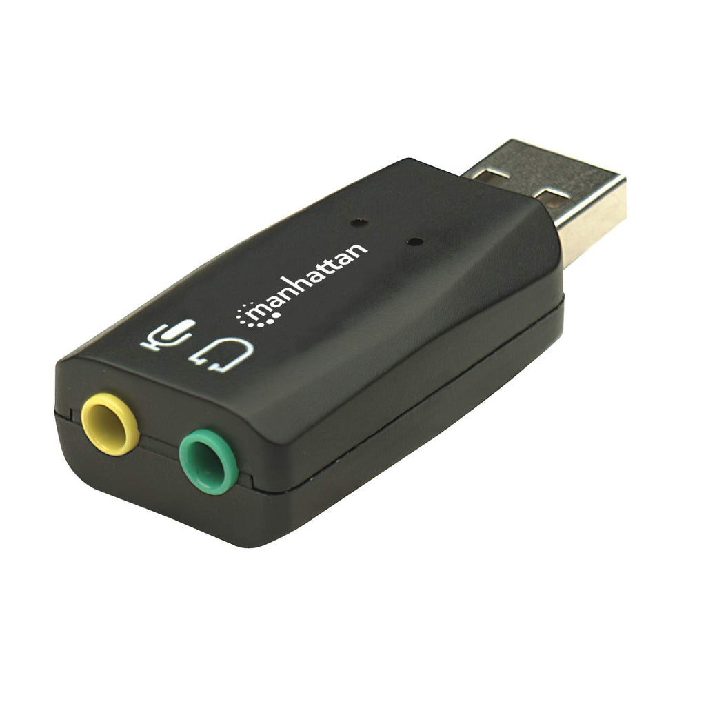 Manhattan Adaptador de Audio 3-D USB de Alta Velocidad