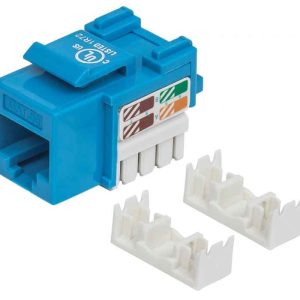 Intellinet JACK RJ45 CAT5E KEYSTONE DE IMPACTO AZUL