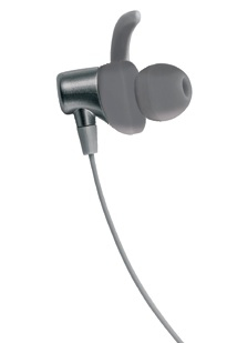 Mobifree MM-200 Auriculares Inalámbrico Dentro de oído, Banda para cuello Llamadas/Música Bluetooth Gris