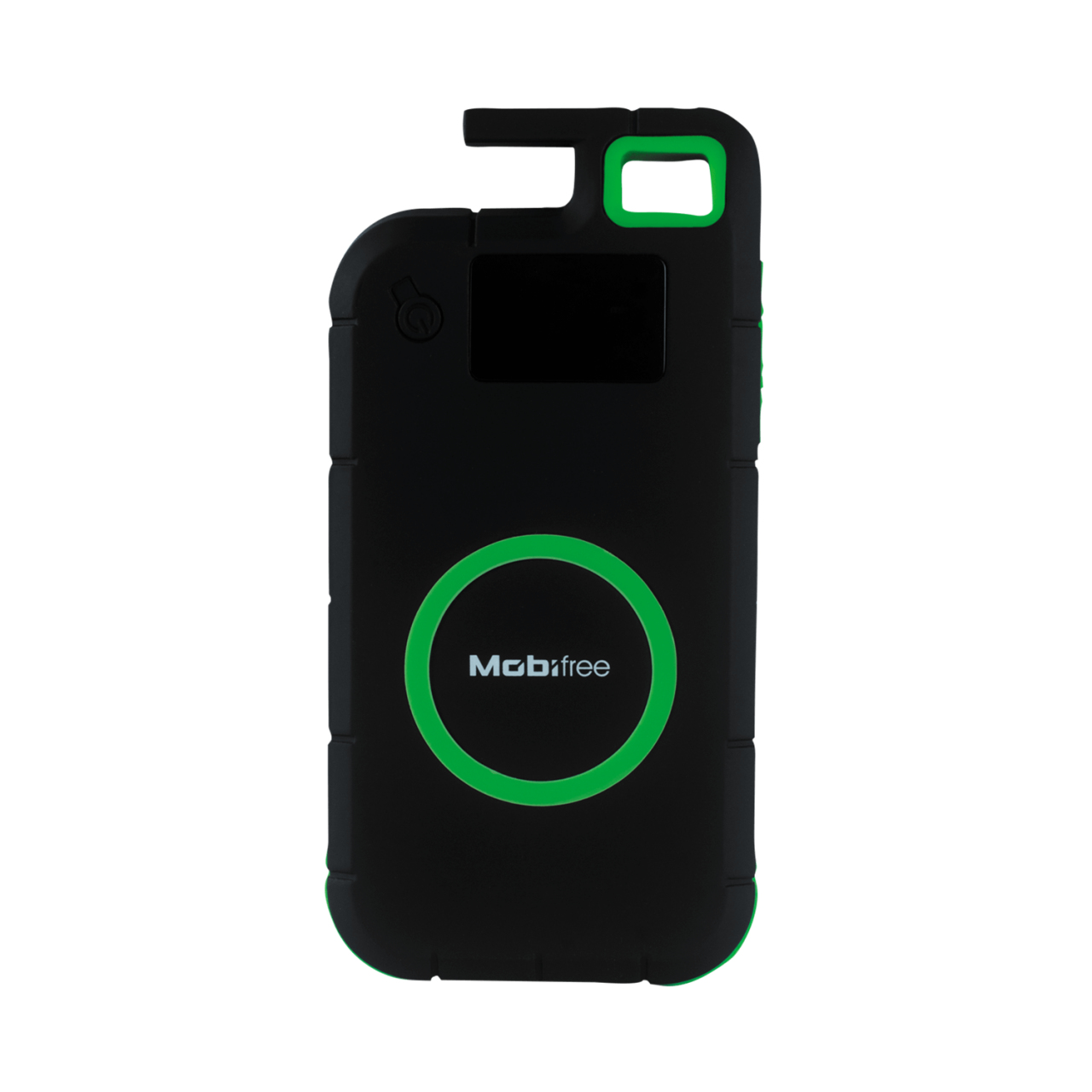 Mobifree MB-923408 batería externa Polímero de litio 8000 mAh Cargador inalámbrico Negro, Verde