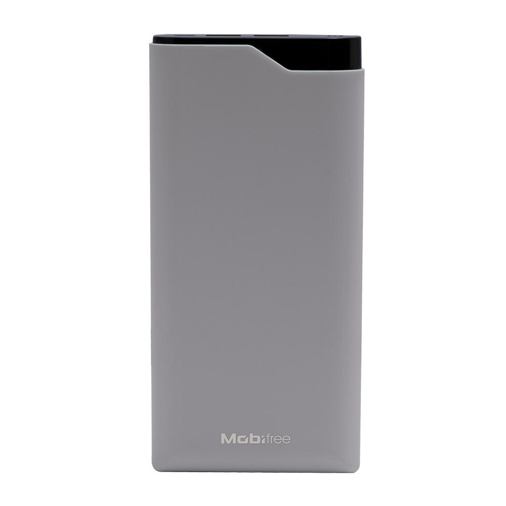 Mobifree MB-923491 batería externa Polímero de litio 10000 mAh Gris