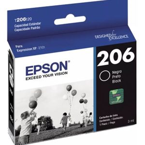 Epson T206 cartucho de tinta 1 pieza(s) Original Negro