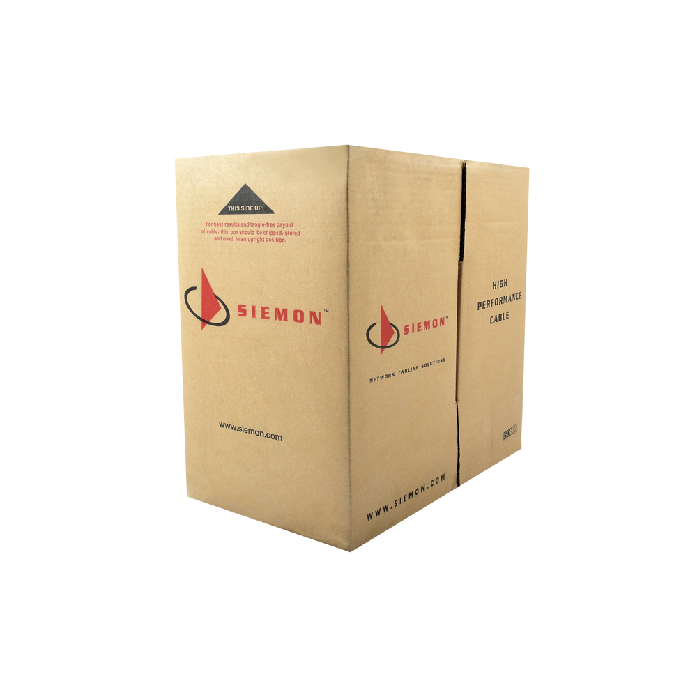 Siemon 9C6M4-E2-RXA cable de red Gris 305 m Cat6 U/UTP (UTP)