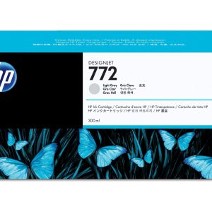HP Cartucho de tinta DesignJet 772 gris claro de 300 ml