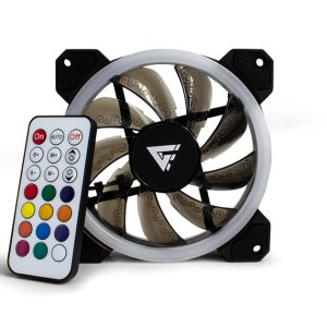 Game Factor FKG400 sistema de refrigeración de computadora Gabinete de la computadora Ventilador 12 cm Negro