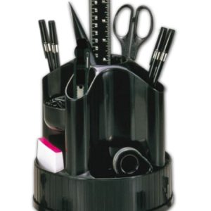 MAE OGE-30A bandeja de escritorio/organizador ABS Negro