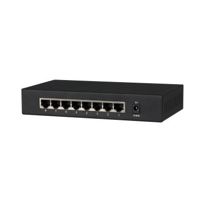 Dahua Technology PFS3008-8GT dispositivo de redes No administrado L2 Gigabit Ethernet (10/100/1000) Negro