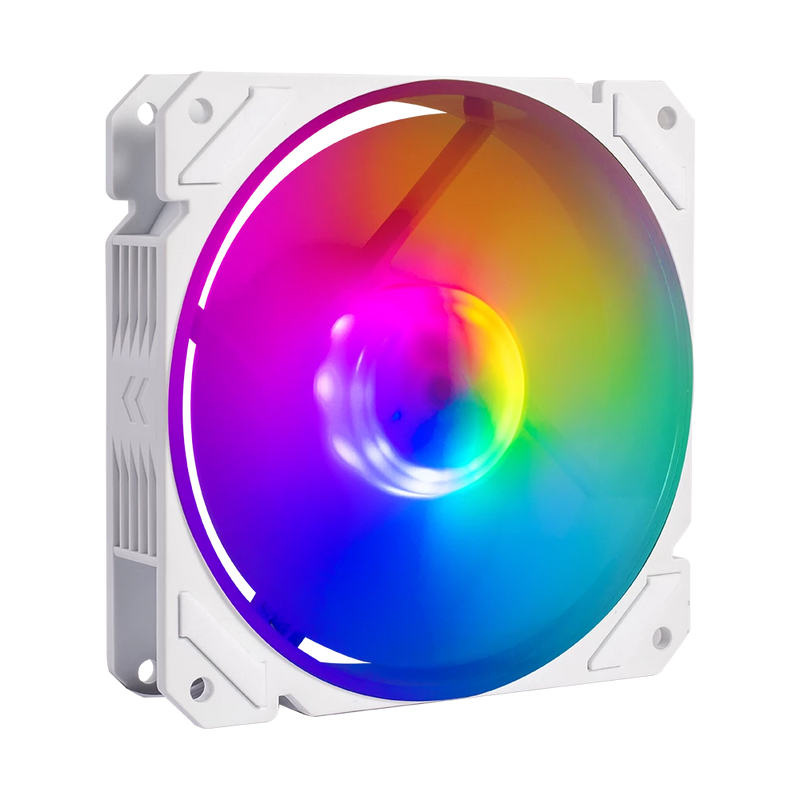 Balam Rush Eolox Blaze EX70W Gabinete de la computadora Enfriador de aire 12 cm Blanco 1 pieza(s)