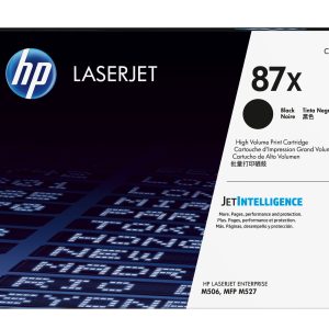 HP Cartucho de tóner original LaserJet 87X de alta capacidad negro
