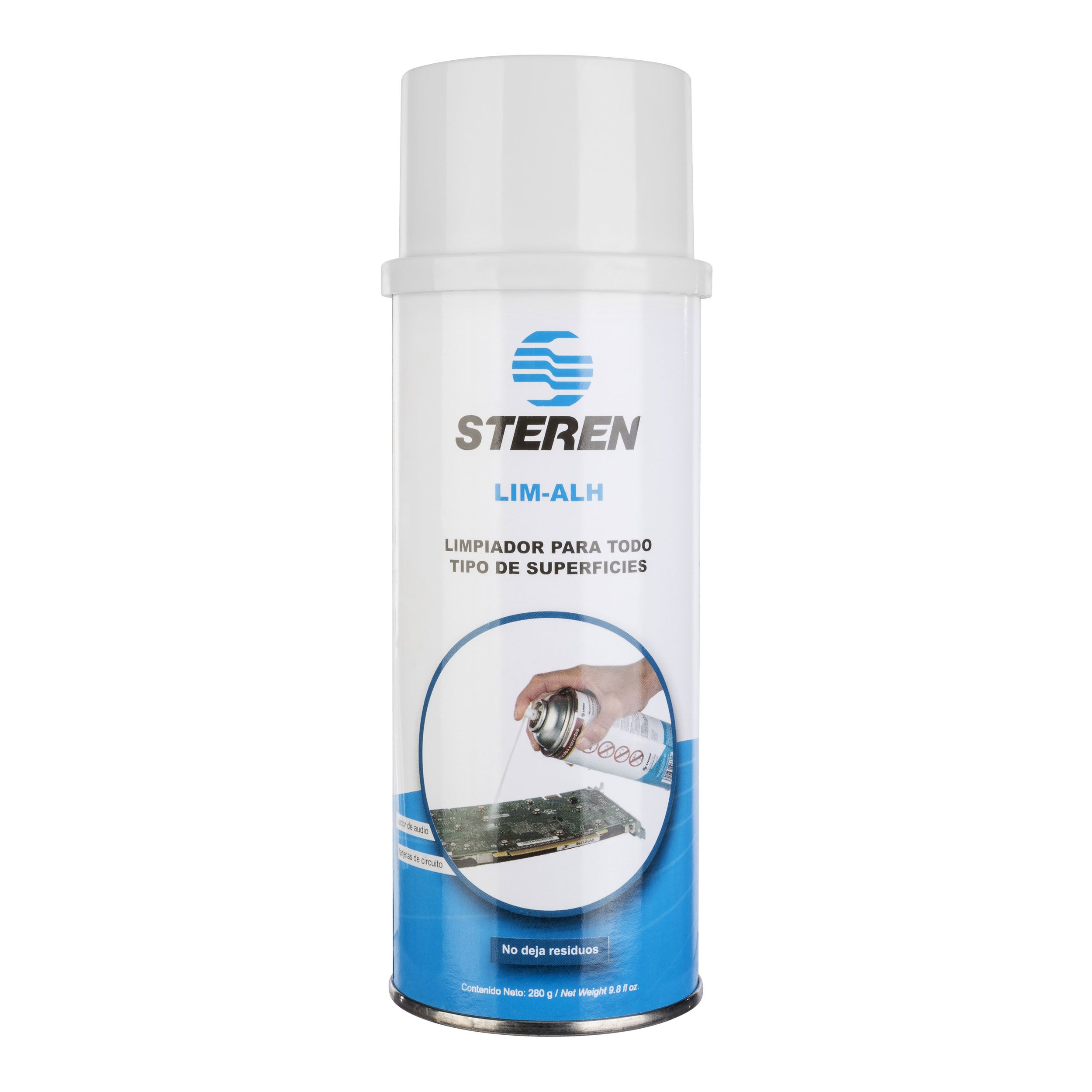 Steren LIM-ALH kit de limpieza para equipos Lentes/Cristal Espray para limpieza de equipos