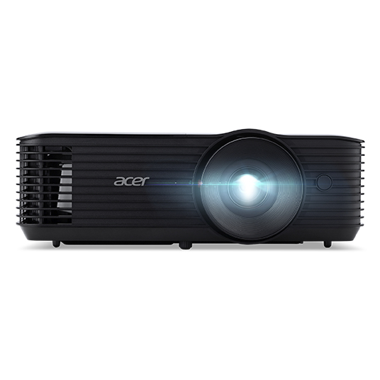 Acer Essential X1128H video proyector Proyector de alcance estándar 4800 lúmenes ANSI DLP SVGA (800x600) 3D Negro