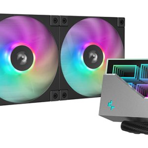 DeepCool LT240 Procesador Refrigerador de líquidos todo en uno 12 cm Negro 1 pieza(s)