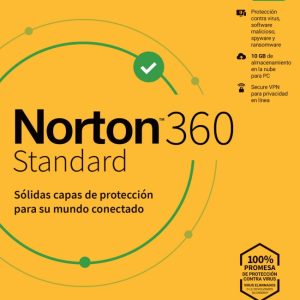 Norton 360 Standard Seguridad antivirus Base Español 1 licencia(s) 1 Año(s)