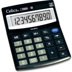 Celica CA-351A calculadora Bolsillo Calculadora básica Negro