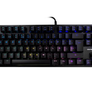 Game Factor KBG500 teclado Juego USB QWERTY Español Negro
