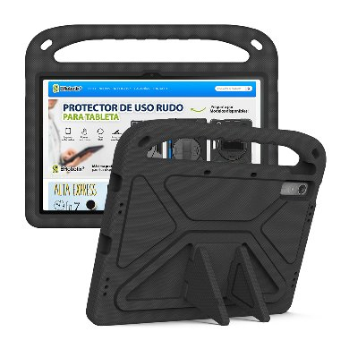 BRobotix 6005620 estuche para tablets 27.9 cm (11") Funda Negro