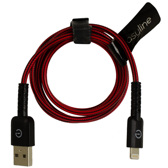 Perfect Choice EL-994336 cable de teléfono móvil Negro, Rojo USB A Lightning