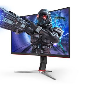 Monitor Gamer AOC C27G2, 27", 1920 x 1080 Pixeles, Full HD, LED, Negro/ Rojo