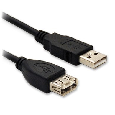 BRobotix 102310 cable USB USB 2.0 3 m USB A Negro
