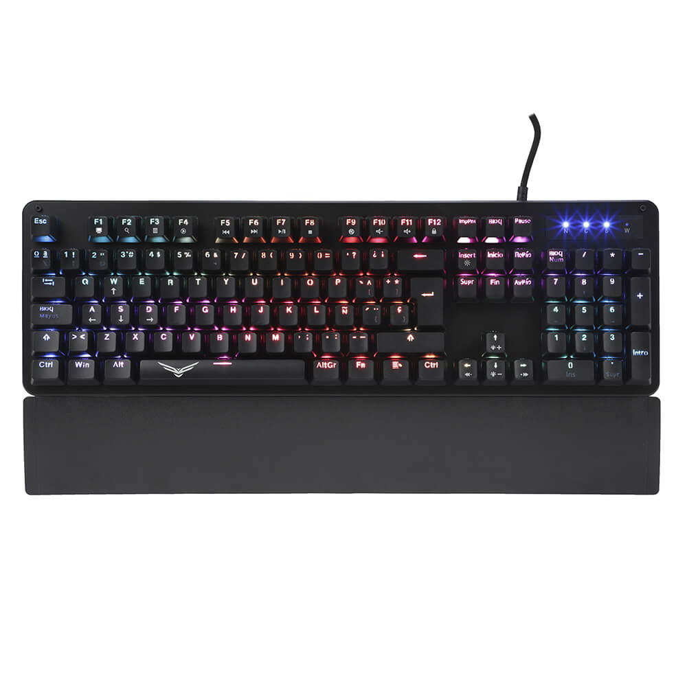 Naceb Technology Black Cobra teclado Juego USB Español Negro