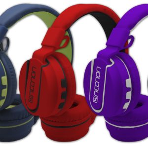 Necnon NBH-05 BT Auriculares Inalámbrico Diadema Llamadas/Música Bluetooth Rojo