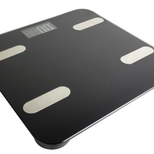 Perfect Choice PC-270096 báscula de baño Rectángulo Negro Báscula personal electrónica