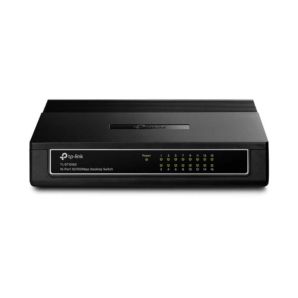 TP-Link TL-SF1016D dispositivo de redes Fast Ethernet (10/100) Negro