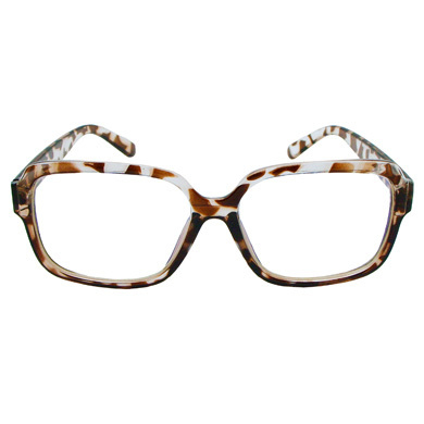 BRobotix 521801 lente de moda Unisex Rectángulo Armazón completa Negro, Café