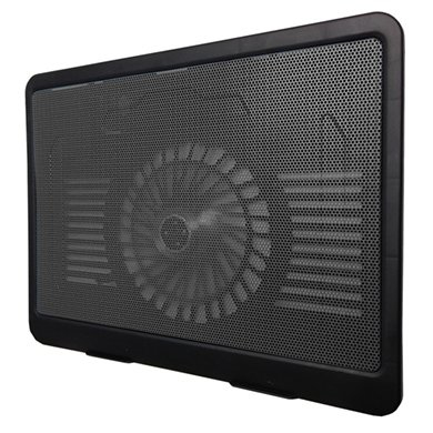 BRobotix 044695N enfriador para laptop 38.1 cm (15") 320 RPM Negro