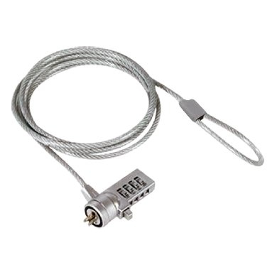 BRobotix 128899 cable antirrobo Plata 1.3 m