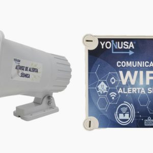 Yonusa YKIT-SISMICO-WIFI estación de alarma antipánico Altavoces incorporados