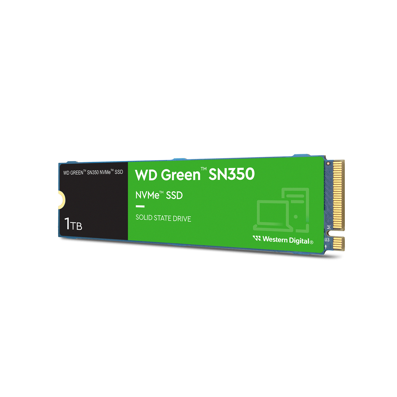Western Digital Green WDS100T2G0C unidad interna de estado sólido 1 TB M.2 PCI Express 3.0 NVMe