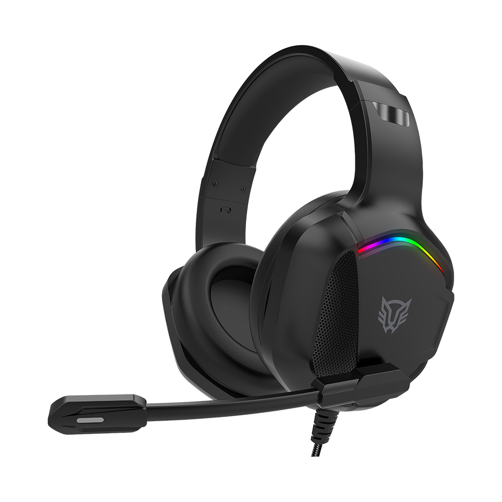 Balam Rush BR-941181 audífono y auriculare Auriculares Alámbrico Diadema Juego Negro