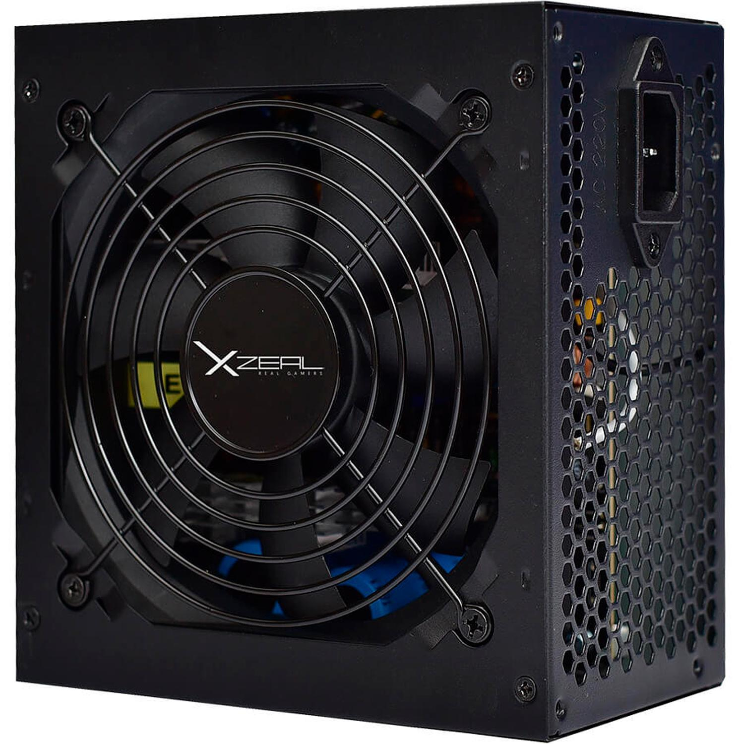 XZEAL XZ650 unidad de fuente de alimentación 650 W 20+4 pin ATX ATX Negro