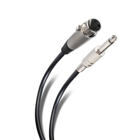 Steren 255-290 cable de audio 6 m 6.35mm Conector Speakon Negro, Metálico