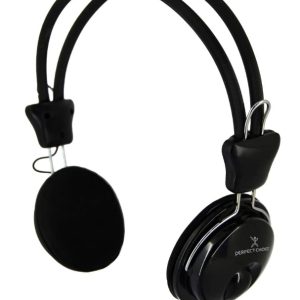 Perfect Choice PC-113171 audífono y auriculare Auriculares Alámbrico Diadema Llamadas/Música Negro