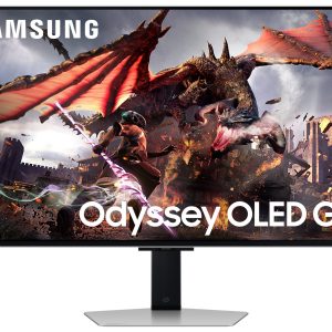 Samsung LS32DG800SLXZX monitor de computadora 81.3 cm (32") 3840 x 2160 Pixeles 4K Ultra HD OLED Plata