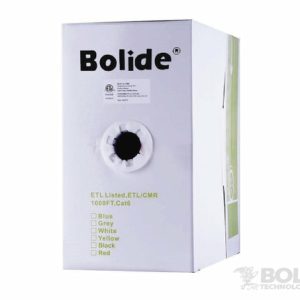 Bolide BP0033/CAT6/CMR-WHITE cable de red Blanco 304.8 m U/UTP (UTP)
