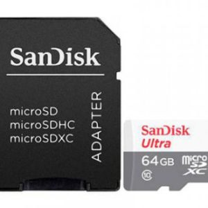 SanDisk 64GB Ultra microSDXC Clase 10