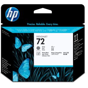 HP Cabezal de impresión DesignJet 72 negro fotográfico y gris