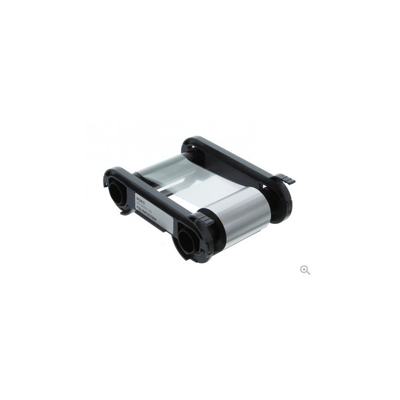 Evolis R4F027NAA cinta para impresora Negro, Plata