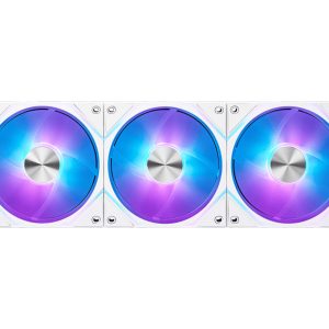 MSI MPG EZ120 ARGB WHITE-3W sistema de refrigeración de computadora Gabinete de la computadora Ventilador 12 cm Blanco