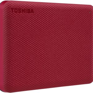 Toshiba Canvio Advance disco duro externo 2 TB 2.5" Micro-USB B 2.0/3.2 Gen 1 (3.1 Gen 1) Rojo
