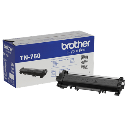 Brother TN760 cartucho de tóner 1 pieza(s) Original Negro